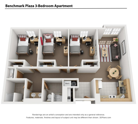 Benchmark Plaza – Housing & Residential Education